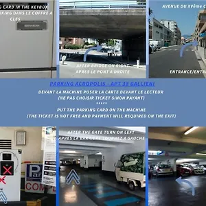 Appartement Wavebnb All Confort, Central, Parking, Nice